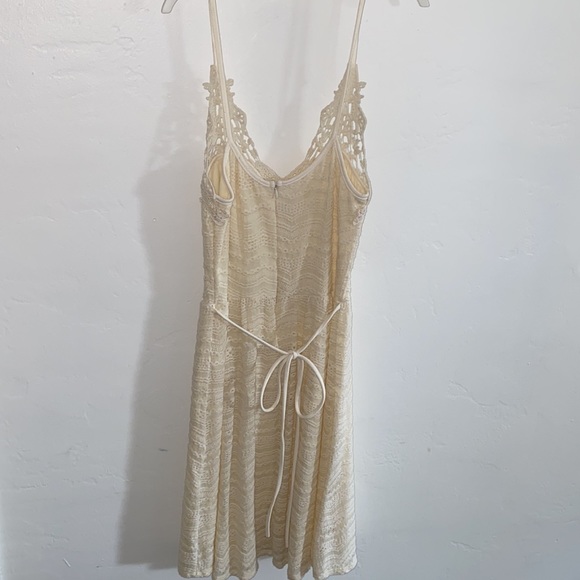 Just Me Crotchet Dress - Ivory - Large - Picture 3 of 3